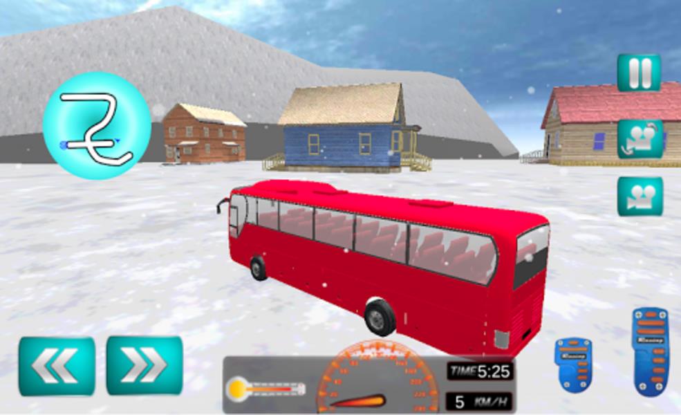 Bus Driving Hill Station Sim Скриншот 1