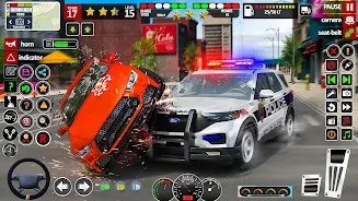 Offline Police Car: Cop Games スクリーンショット 2