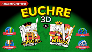 Euchre 3D Capture d'écran 3