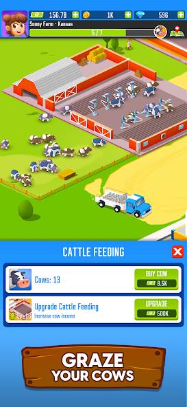 Milk Farm Tycoon Mod應用截圖第2張