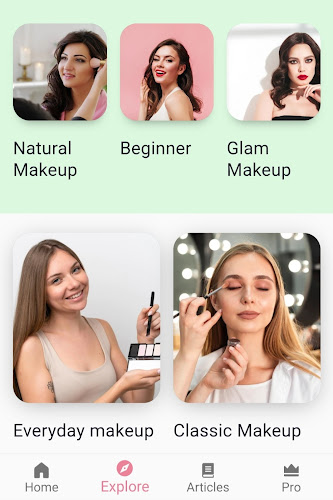 Makeup Tutorial App スクリーンショット 2