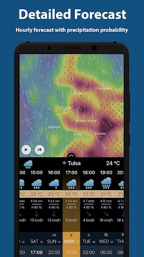 Ventusky: Weather Maps & Radar Captura de pantalla 1