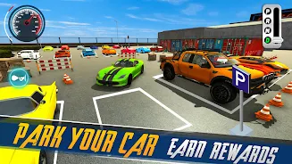 Classic car parking car games 스크린샷 4