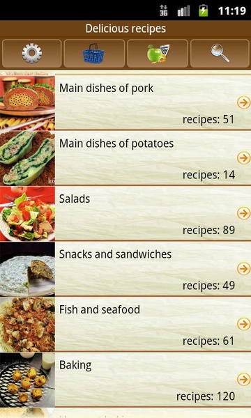 Delicious Recipes Screenshot 3