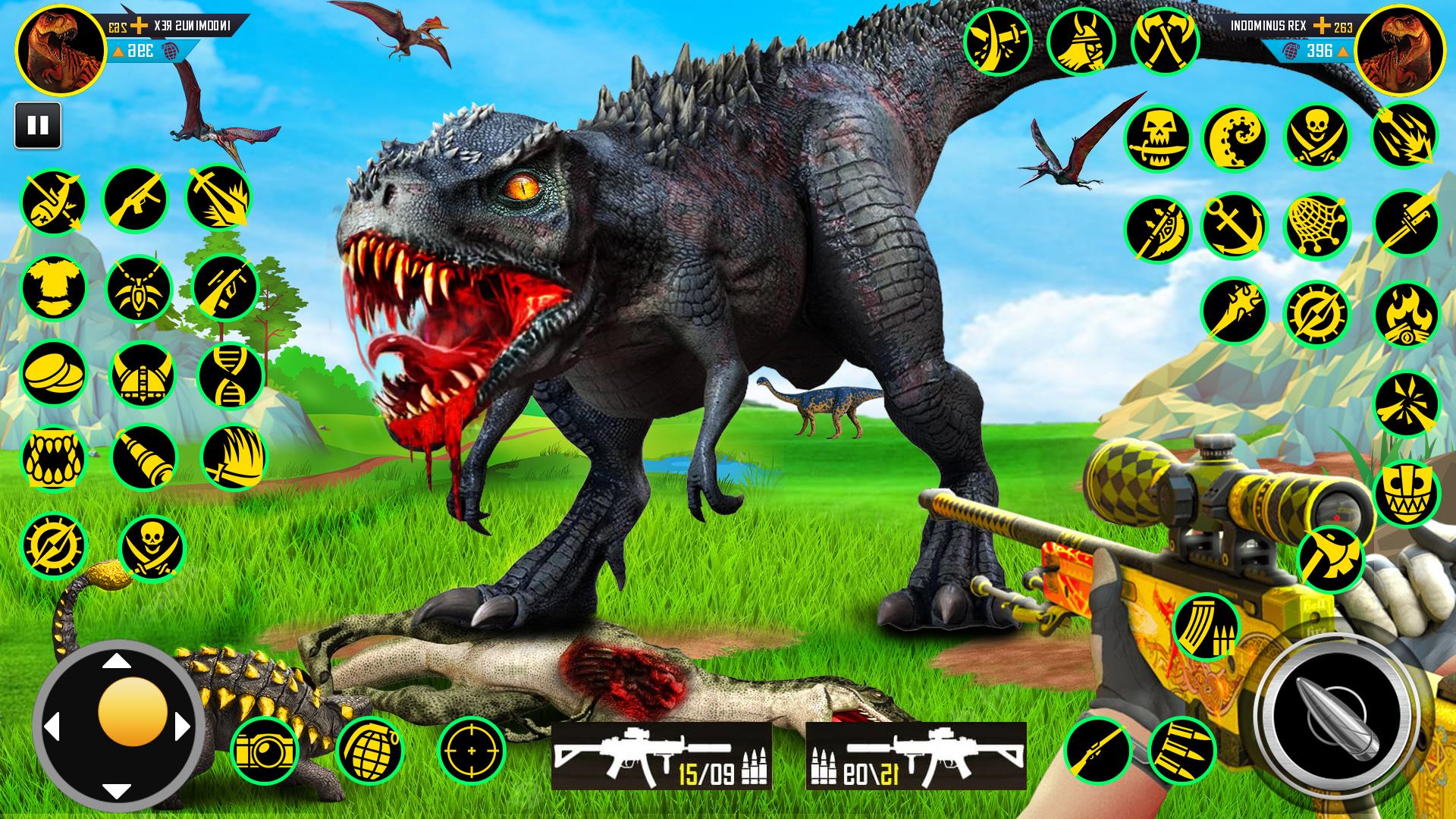 Wild Dinosaur Game Hunting Sim स्क्रीनशॉट 2