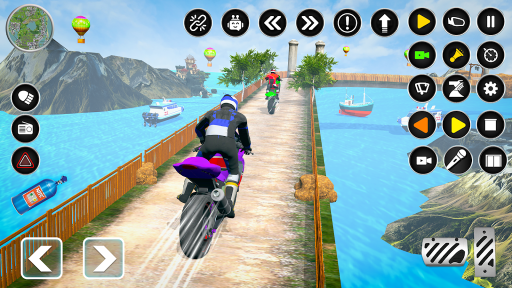 Extreme Stunt Bike Driving 3D應用截圖第3張