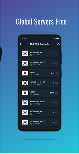 Dark Blue VPN - Fast & Secure 스크린샷 3