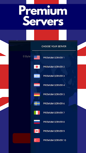 VPN UK - Turbo VPN Proxy スクリーンショット 1