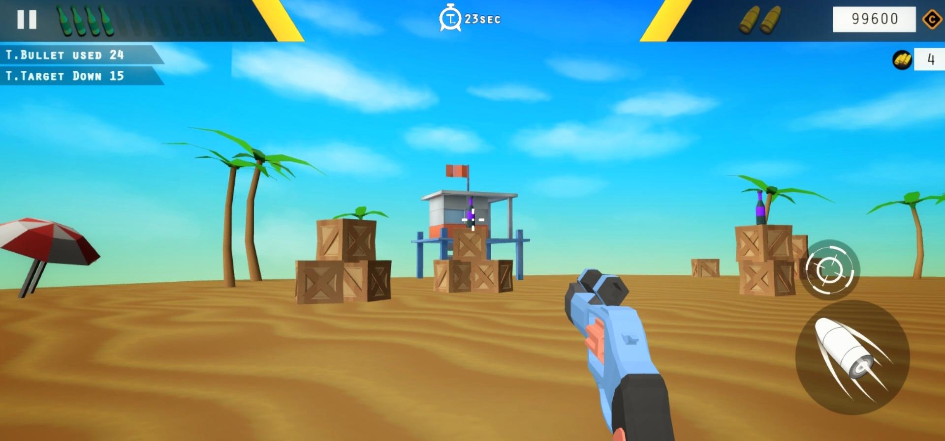 Bottle Shooting Game Screenshot 2