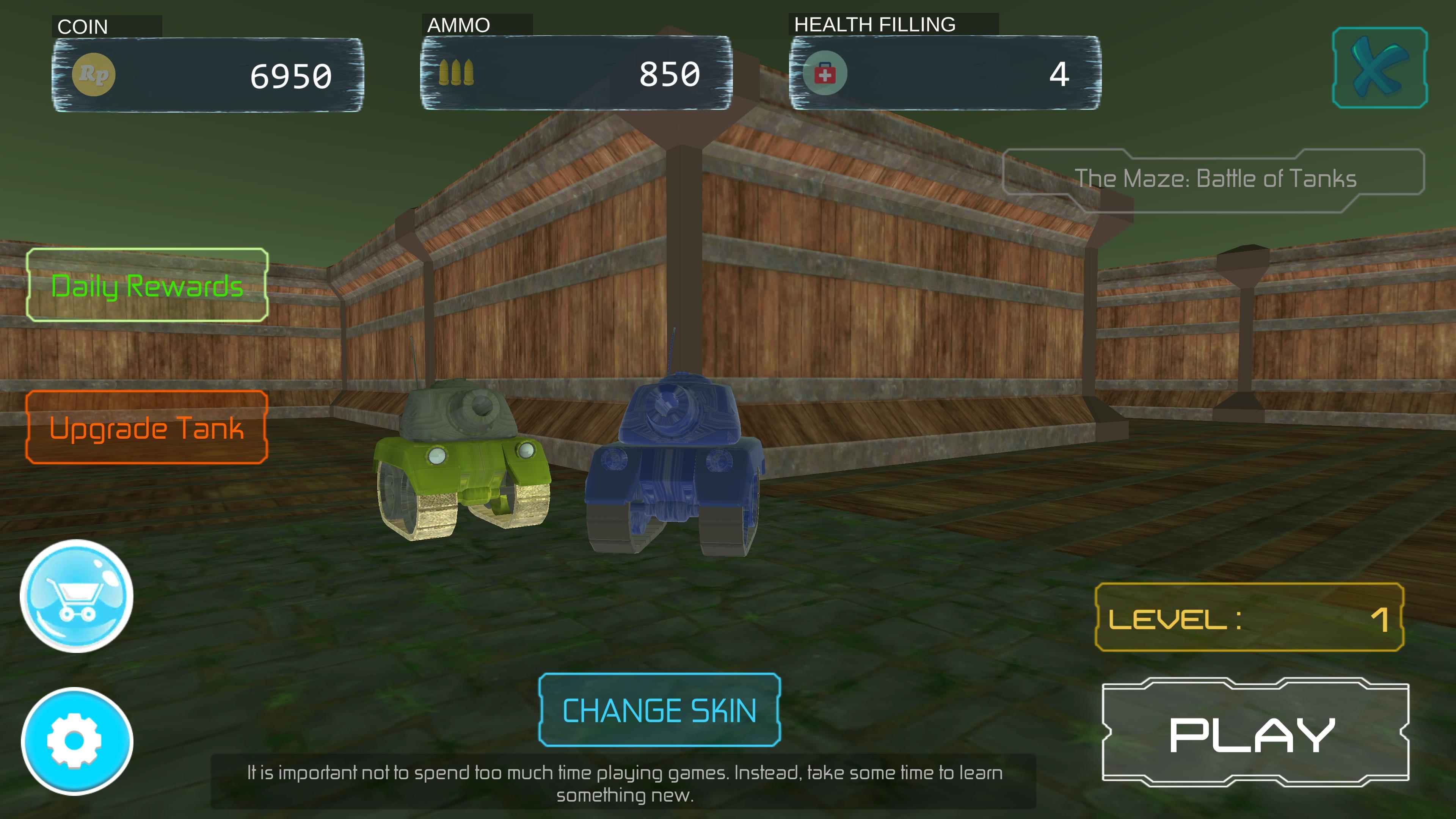 Tank Maze Battle Captura de pantalla 4