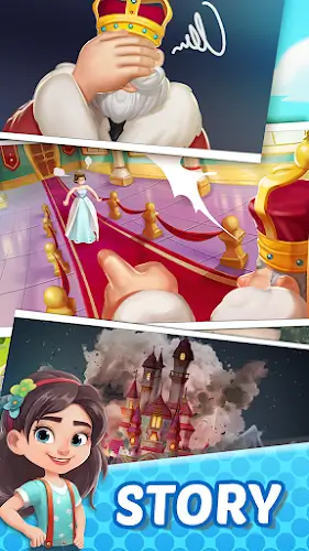 Queen’s Castle : Merge & Story 스크린샷 3