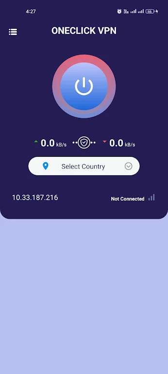 OneClick VPN - Turbo VPN App Screenshot 1