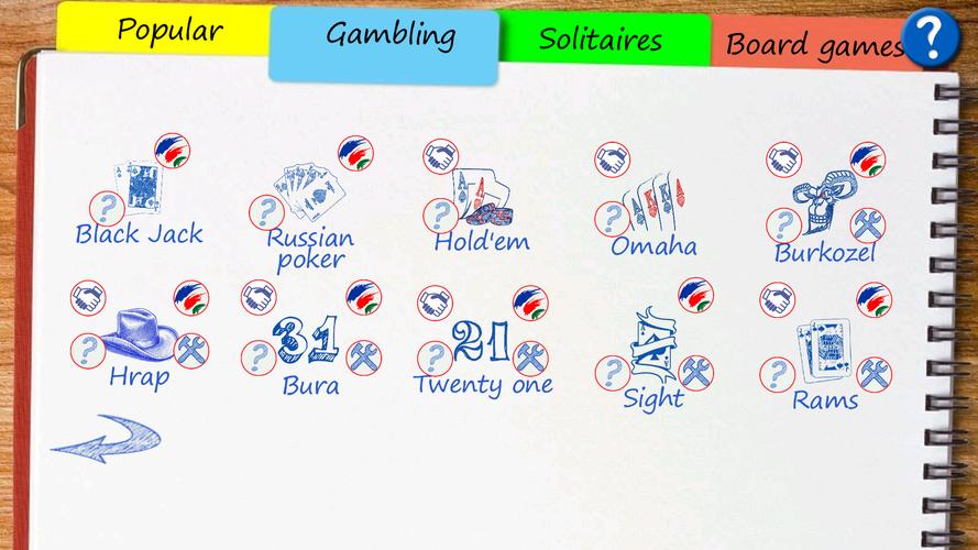 Board and сard games: durak應用截圖第2張