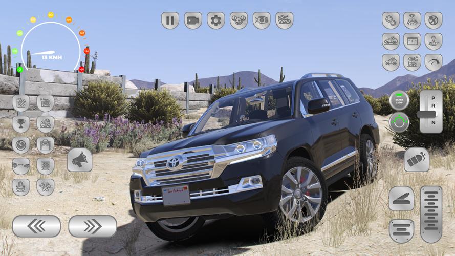 Luxury Land Cruiser Sand Drive स्क्रीनशॉट 1