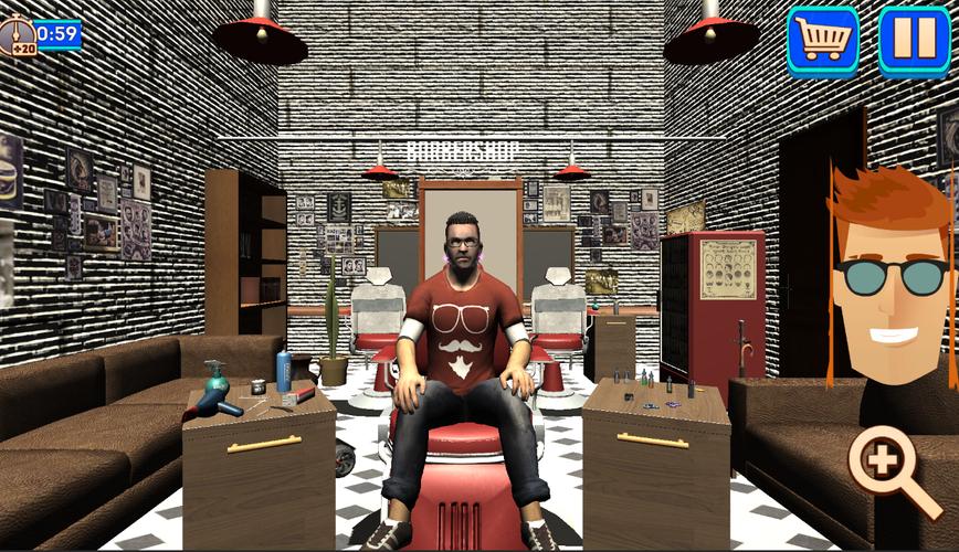 Real Barber Haircutting Shop Screenshot 3