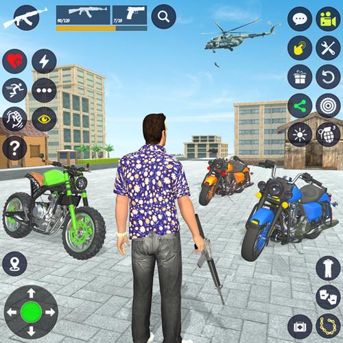 Gangster Bike: Real Race Game Capture d’écran 1