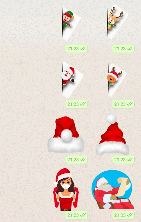 Feliz Ano Novo 2023 Figurinhas Capture d’écran 3