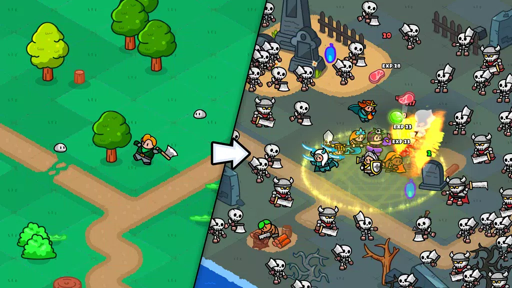 Rumble Heroes - Adventure RPG应用截图第1张