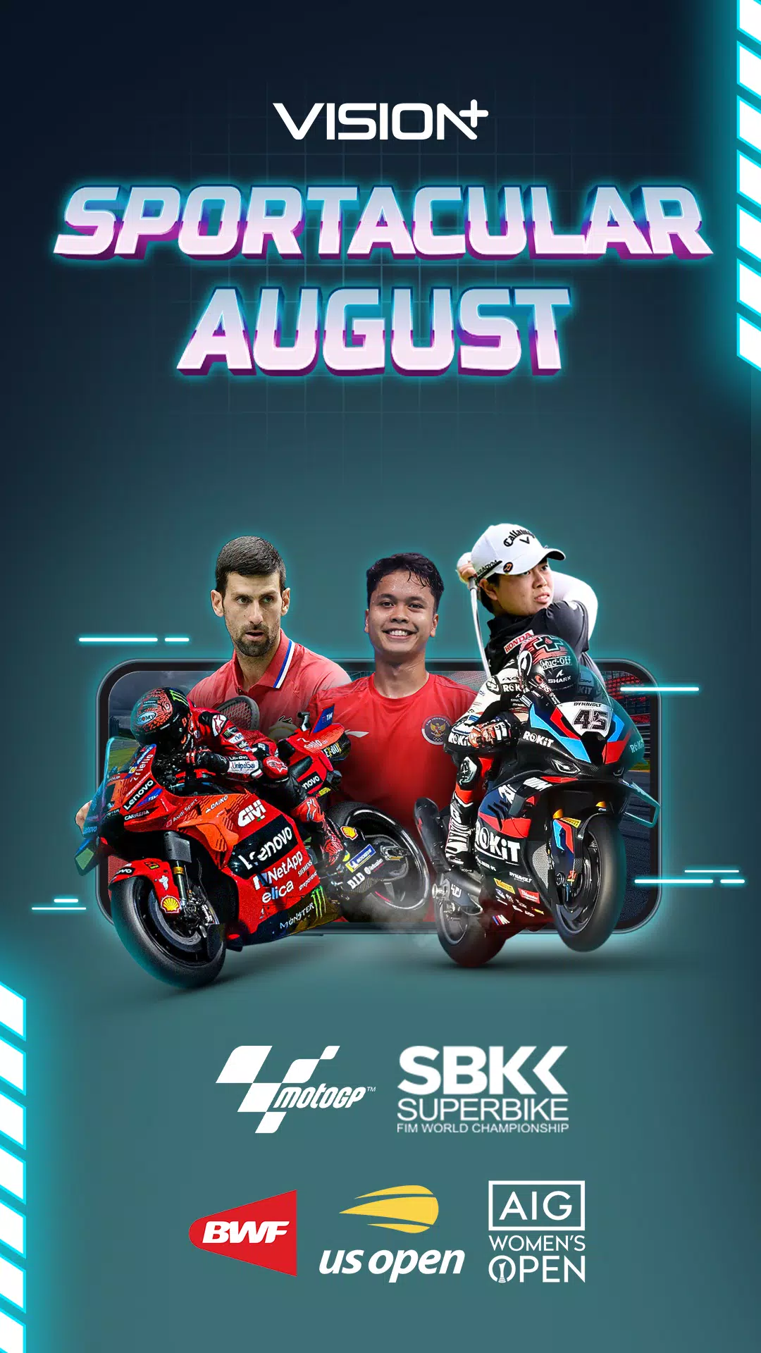 Vision+: Live, Sports & Series应用截图第2张