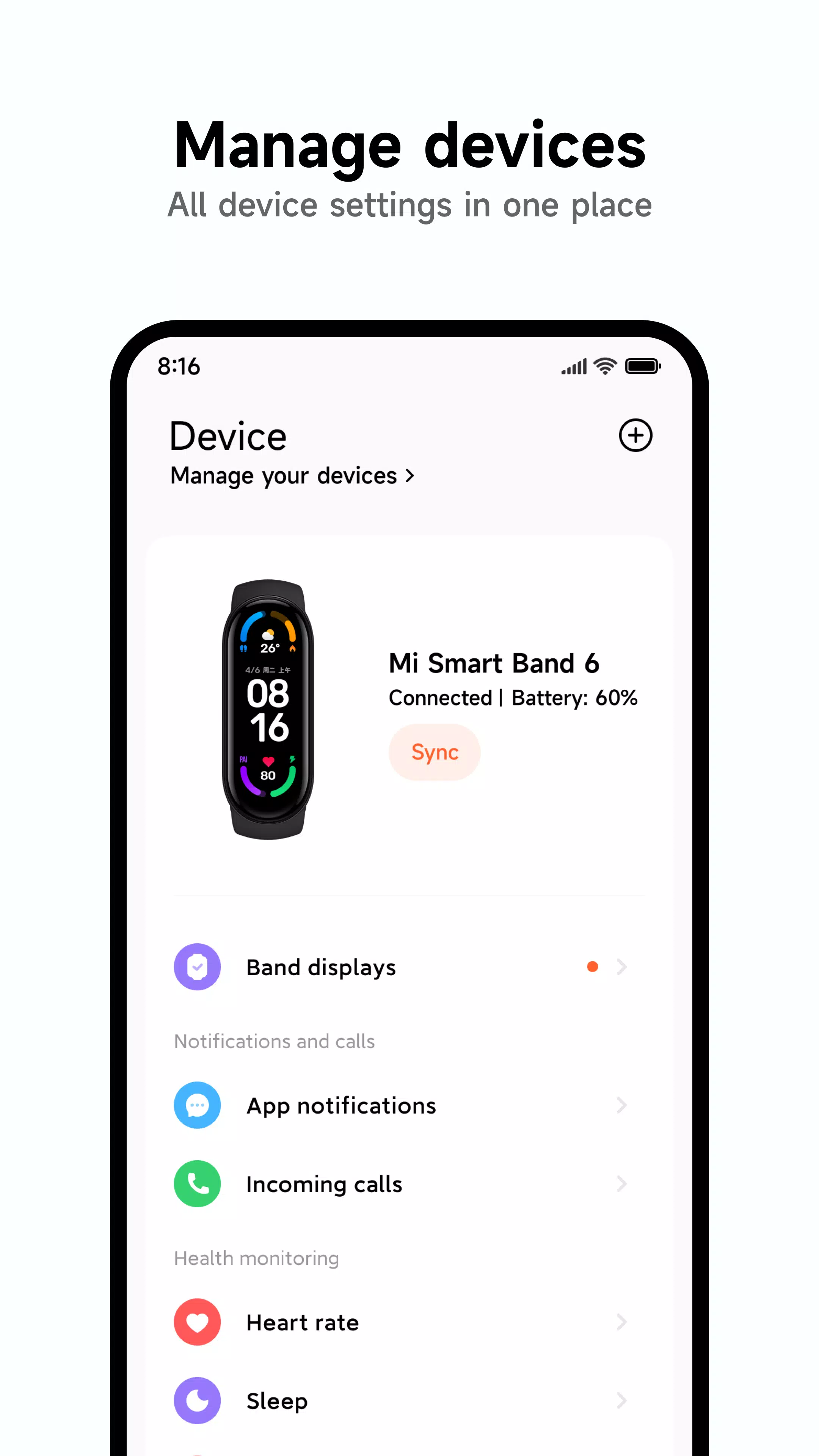 Mi Fitness (Xiaomi Wear) Captura de pantalla 3