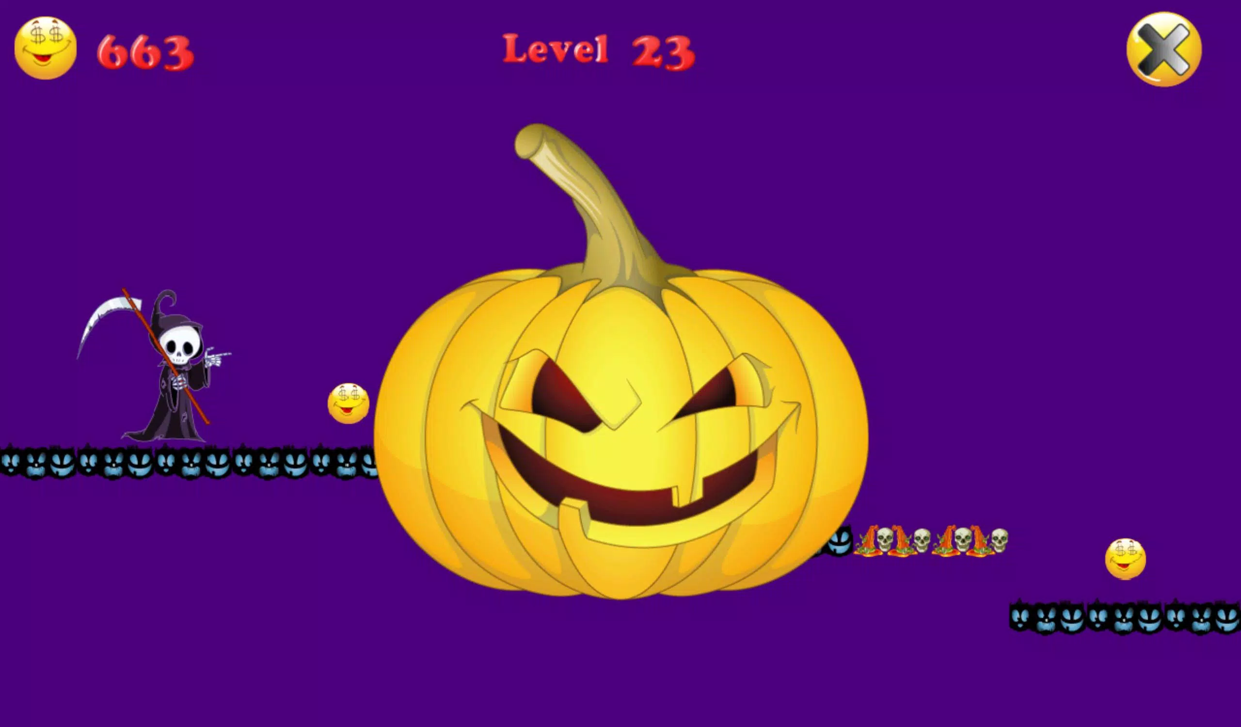 Halloween Pumpkin Adventure Скриншот 2