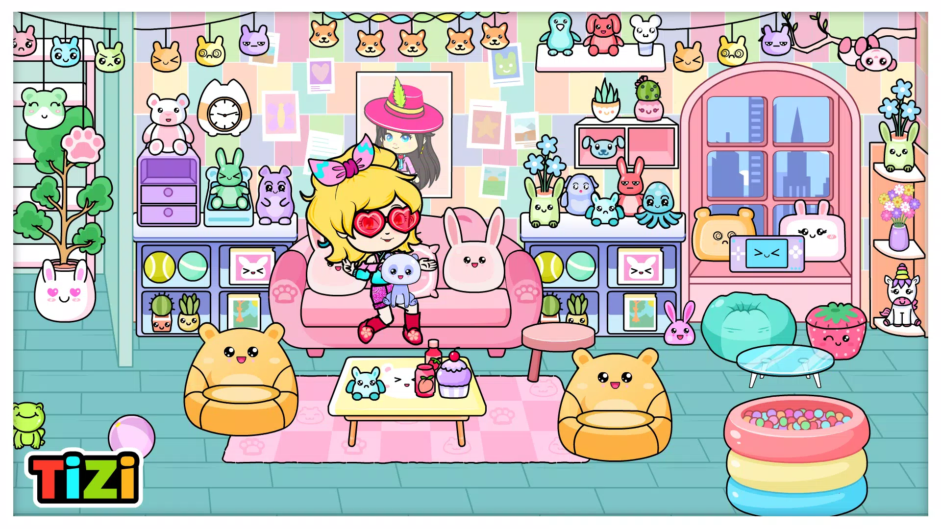 Tizi Dolls: Cute Kawaii World Captura de pantalla 3
