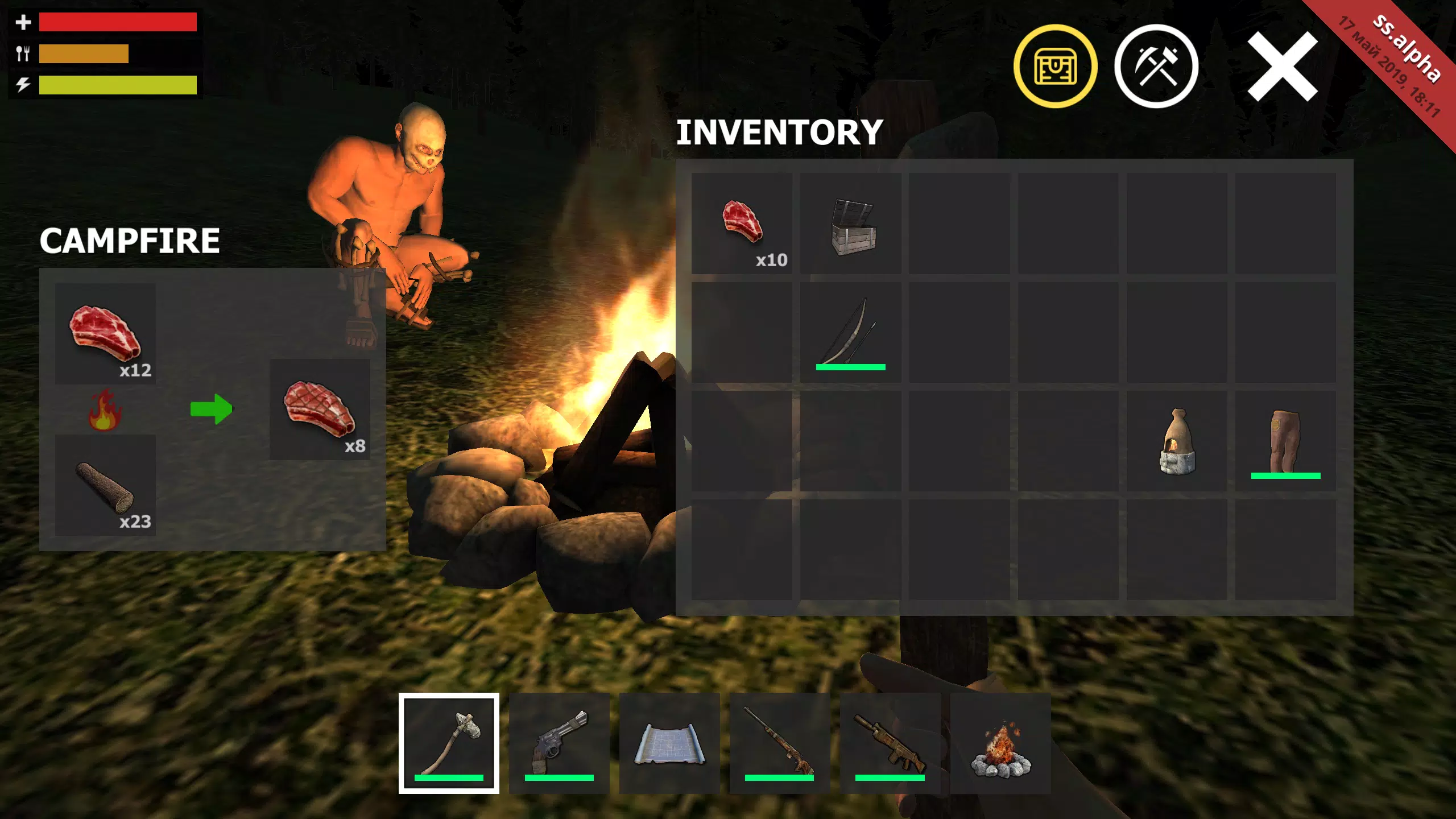 Survival Simulator Captura de tela 2