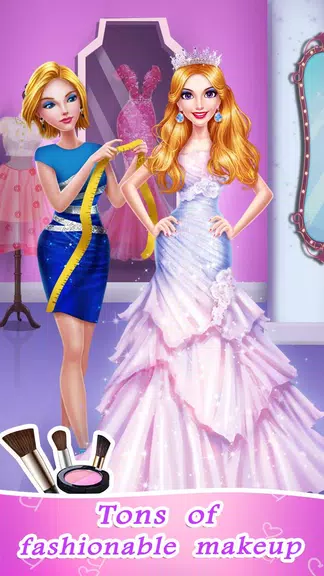 Belleza Reina Makeover Captura de pantalla 3
