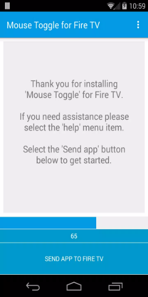 Mouse Toggle for Fire TV स्क्रीनशॉट 1