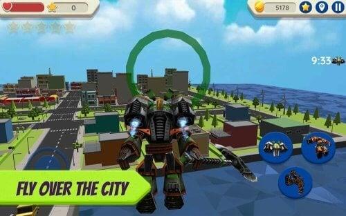 Robot Hero: City Simulator 3D Скриншот 4