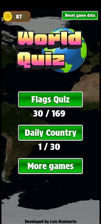 World Quiz - Jogo de Geografia Captura de pantalla 1