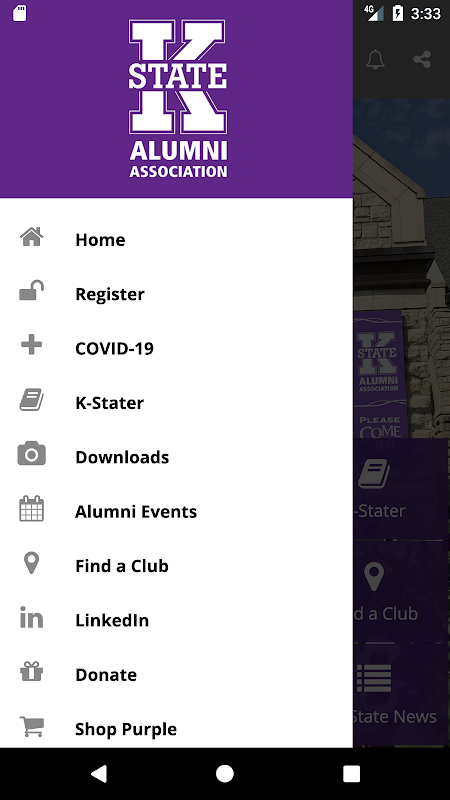 K-State Alumni Link for Life Captura de pantalla 1