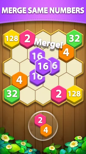 Hexa Block Puzzle - Merge! स्क्रीनशॉट 3