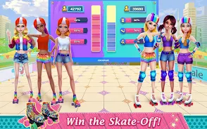 Roller Skating Girls Screenshot 1