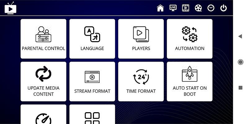 IPTV Stream Player:IPTV Player Captura de tela 3