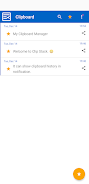 Clipboard Manager - Copy Paste स्क्रीनशॉट 2