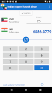 Indian rupee to Kuwait dinar Captura de tela 3