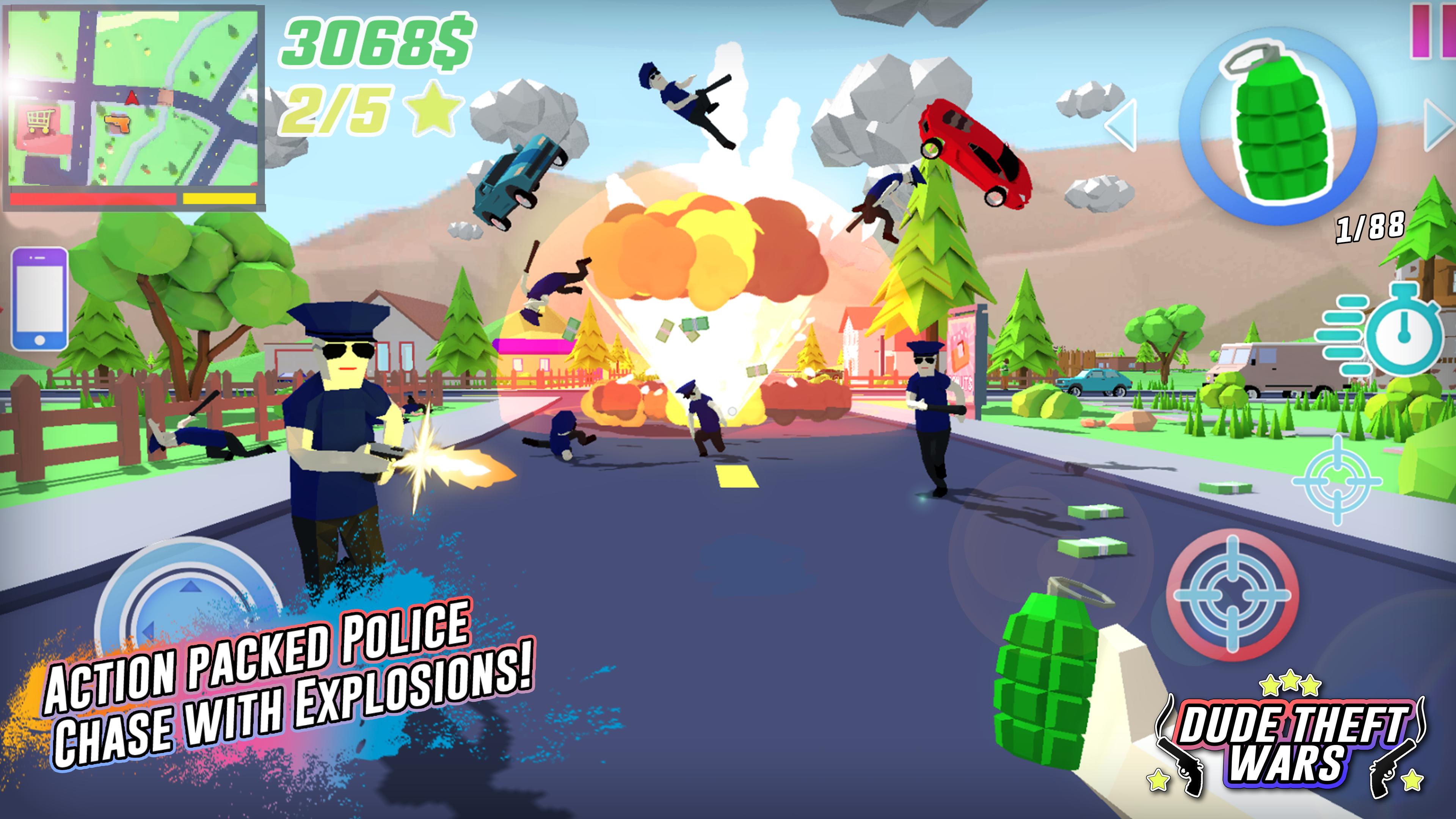 Dude Theft Wars FPS Open world Capture d’écran 1