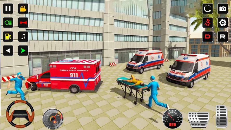 Police Rescue Ambulance Games Screenshot 4