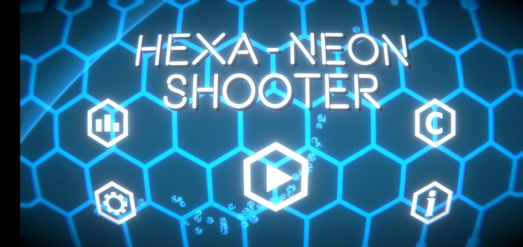Hexa-Neon Shooter應用截圖第3張