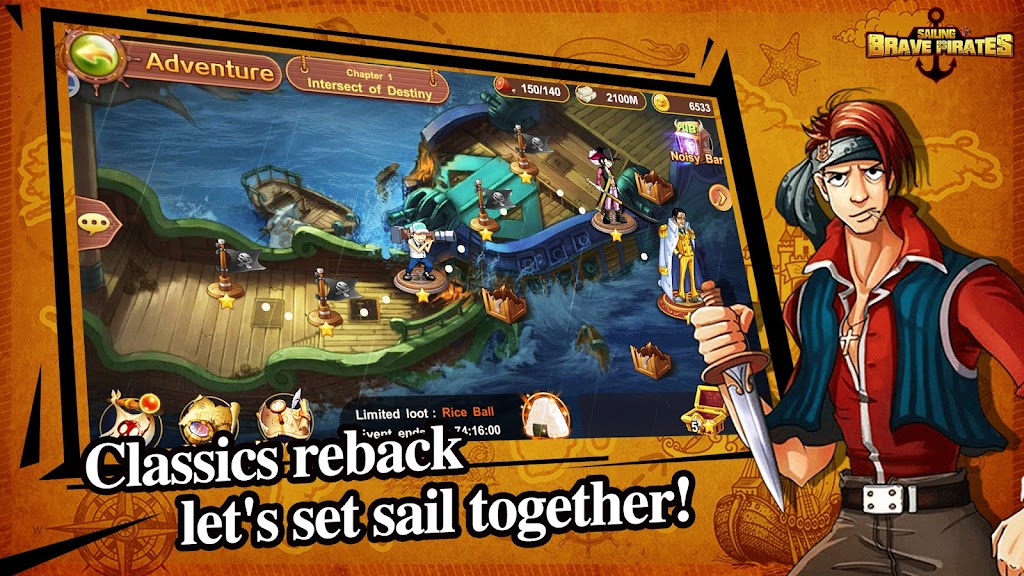 Brave Pirates: Sailing應用截圖第4張