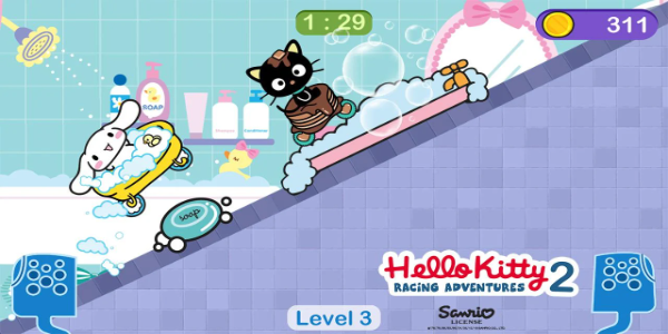 Hello Kitty games - car game應用截圖第2張