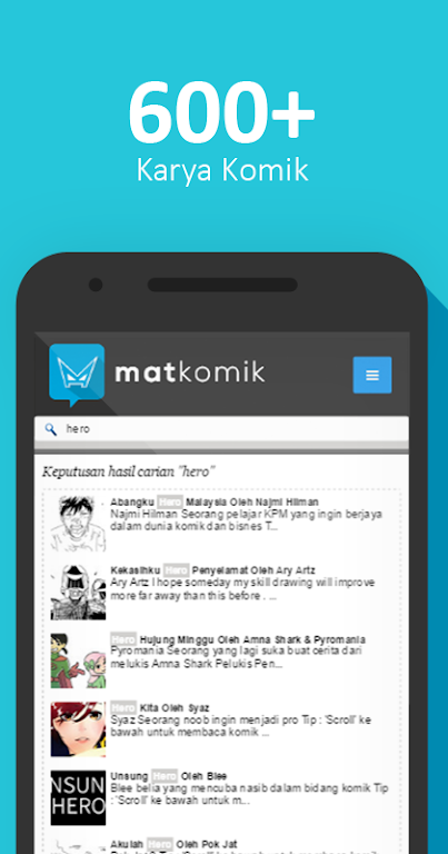 Matkomik - Apps Komik Percuma!應用截圖第2張