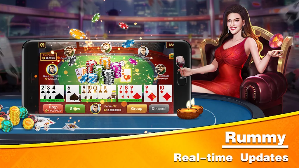 Teen Patti Run Captura de tela 2