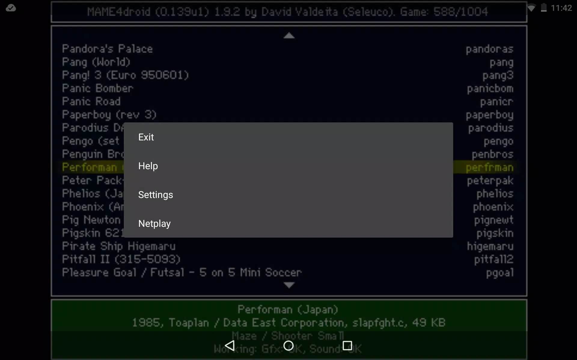 MAME4droid  (0.139u1)應用截圖第4張