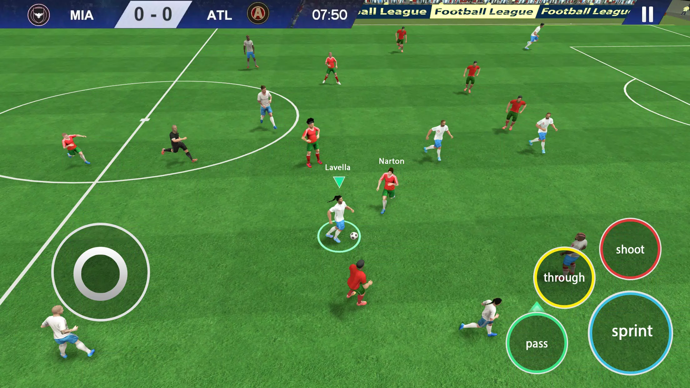 Ultimate Soccer League Star Captura de pantalla 2