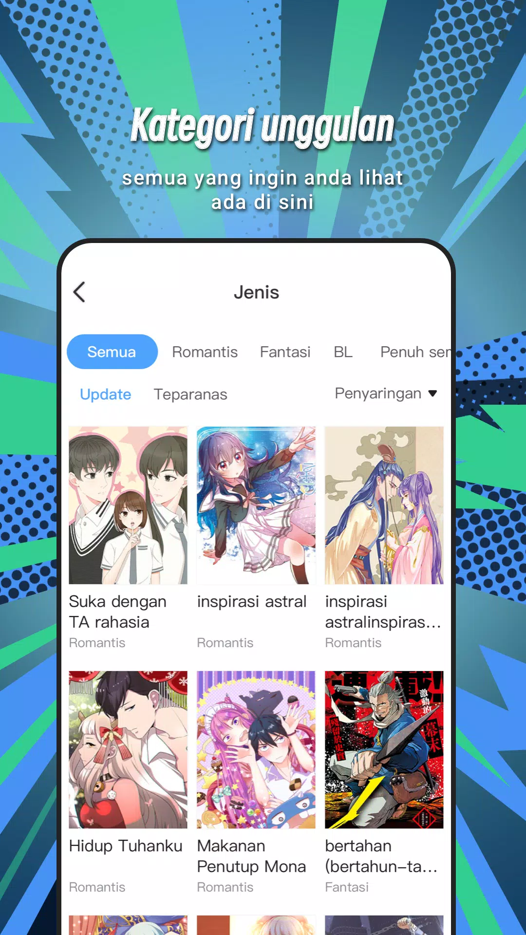 Permen Comic for Indonesia Captura de tela 3
