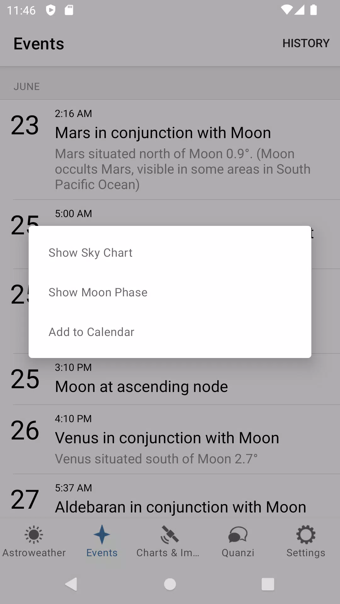 Astroweather應用截圖第4張