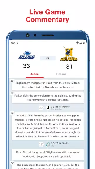 Tribe: Live Sports Scores Captura de tela 4