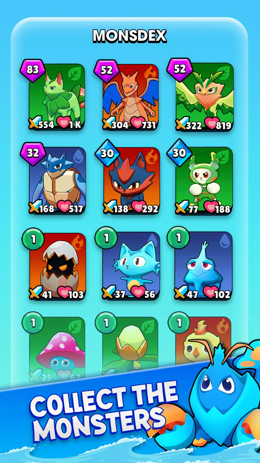Negamon Lite: Monster Battle應用截圖第2張